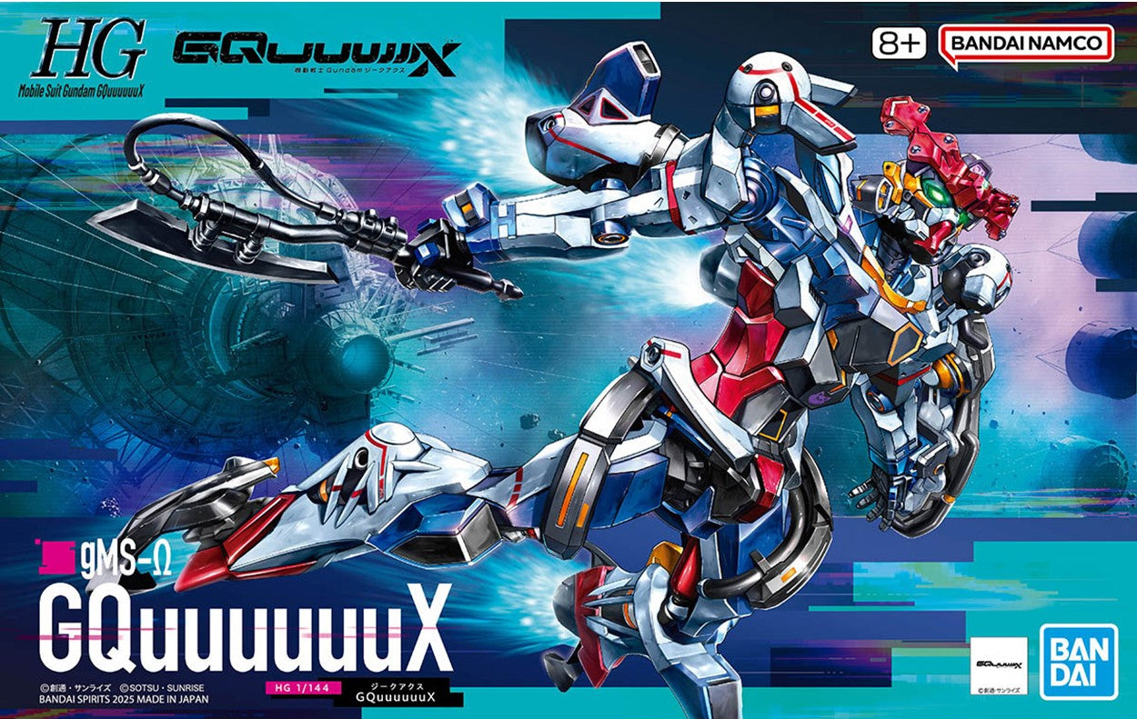 Bandai HG 1/144 GQuuuuuuX (Premium Package Avaliable)