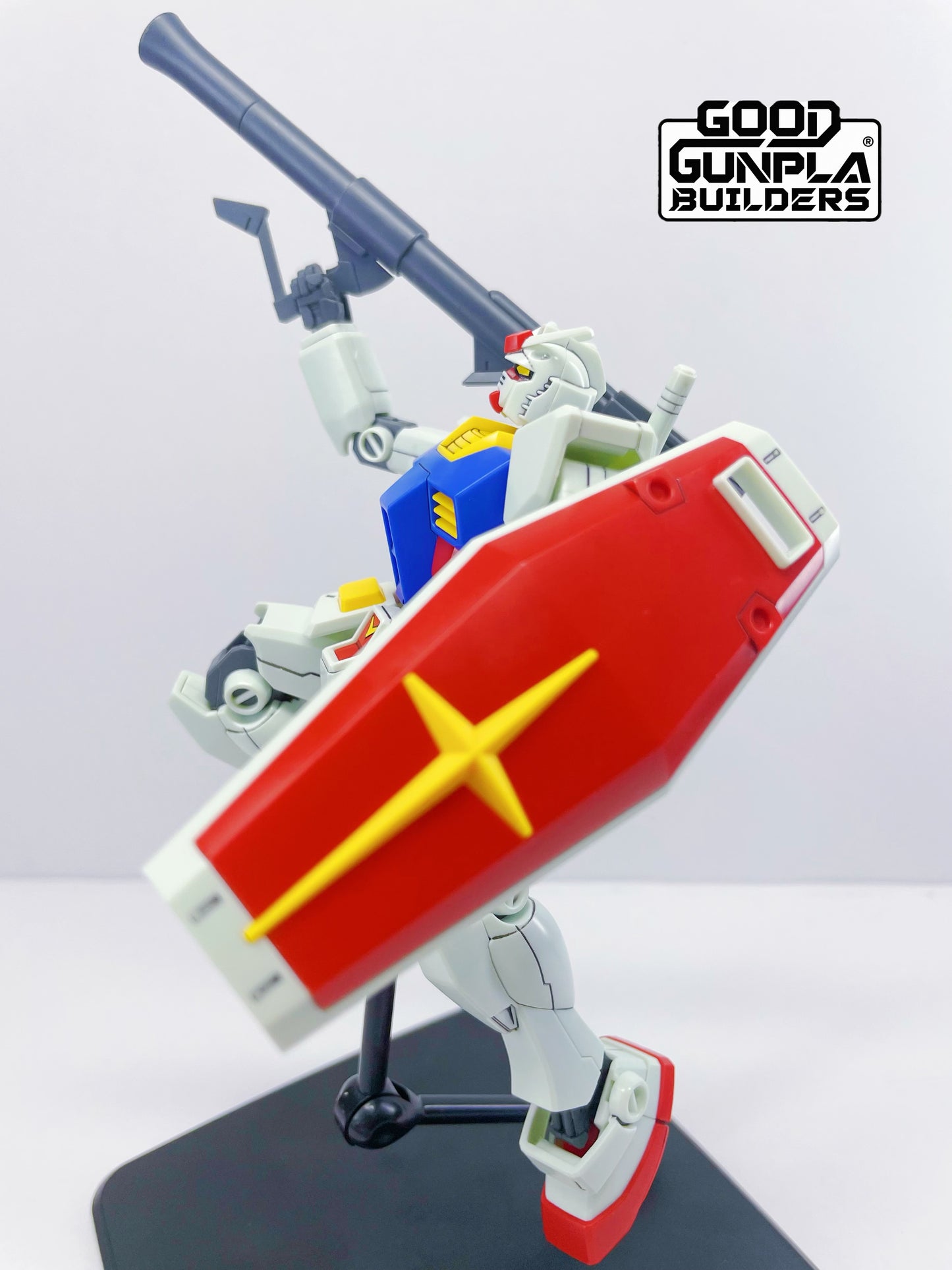 Bandai RX-78-2 Gundam HG E.F.S.F. Prototype Close-Combat Mobile Suit 1/44 Model Kit