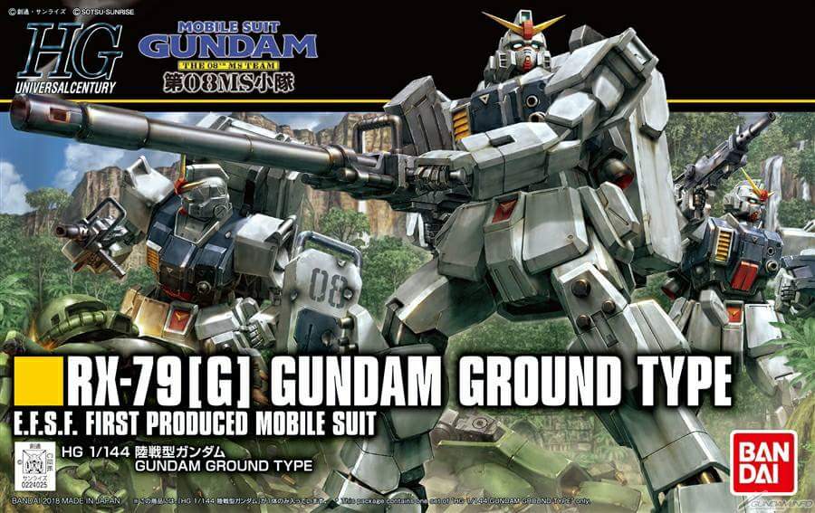 Bandai HGUC 1/144 RX-79[G] Gundam Ground Type from Mobile Suit Gundam: The 08th MS Team